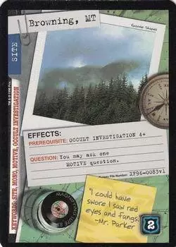 X-files CCG - Browning, MT