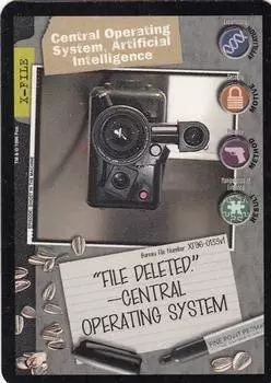 X-files CCG - Central Operating System, Artificial Intelligence