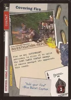 X-files CCG - Covering Fire