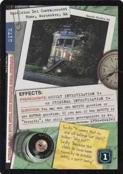 X-files CCG - Excelsis Dei Convalescent Home, Worcester, MA