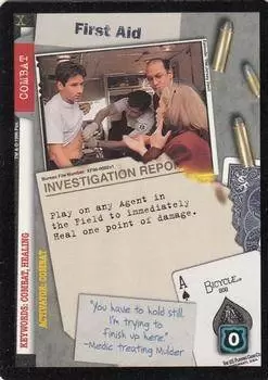 X-files CCG - First Aid