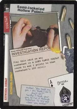 X-files CCG - Semi-Jacketed Hollow Points