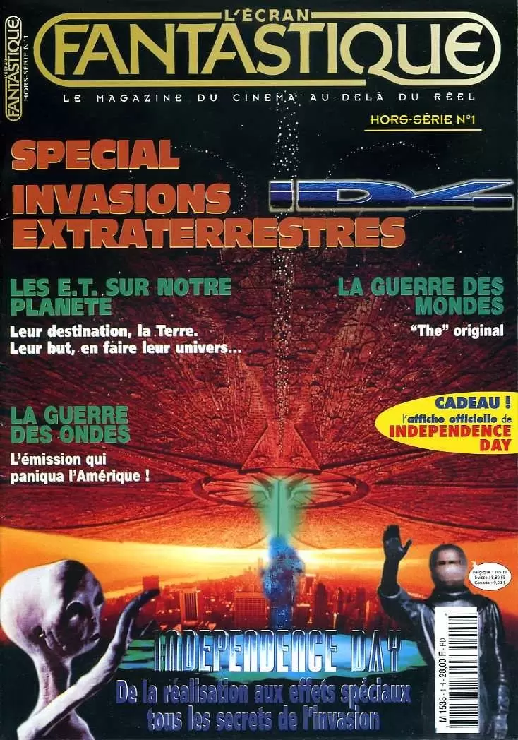 L\' Ecran Fantastique Hors-Série - Spécial Invasion Extra-Terrestres