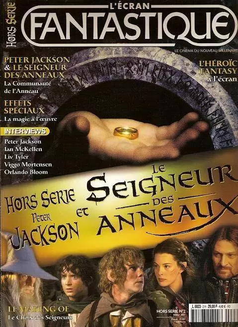 L\' Ecran Fantastique Hors-Série - Peter Jackson et le Seigneur des Anneaux