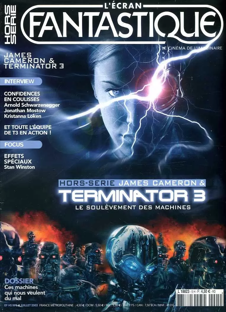 L\' Ecran Fantastique Hors-Série - Spécial James Cameron & Terminator 3