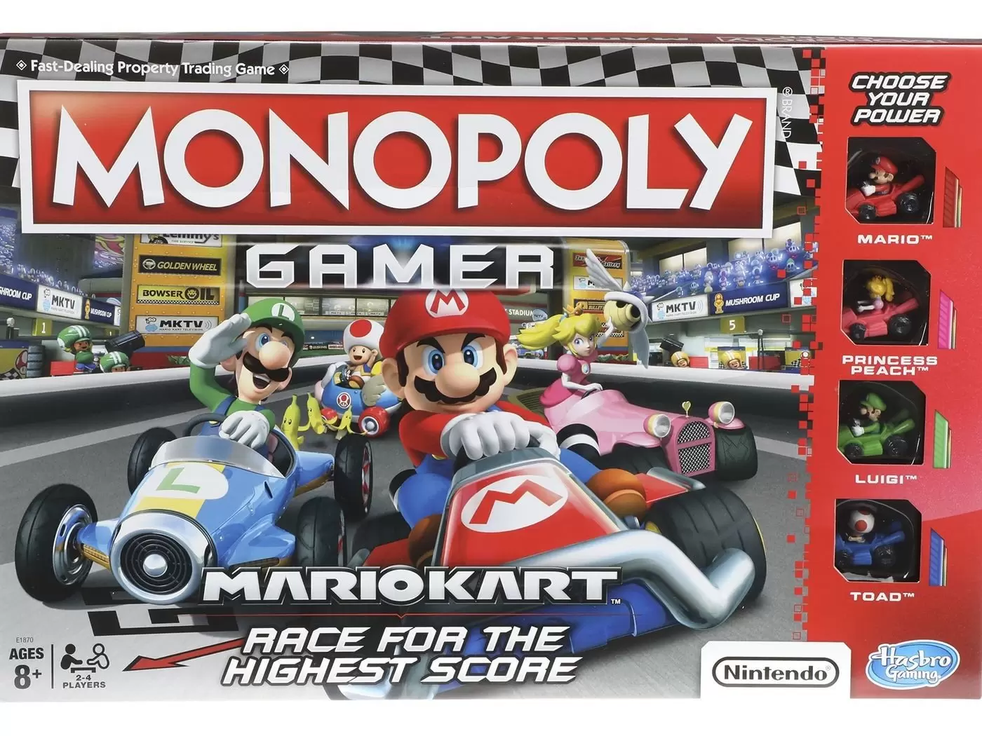 Monopoly Jeux vidéo - Monopoly Gamer - Mario Kart