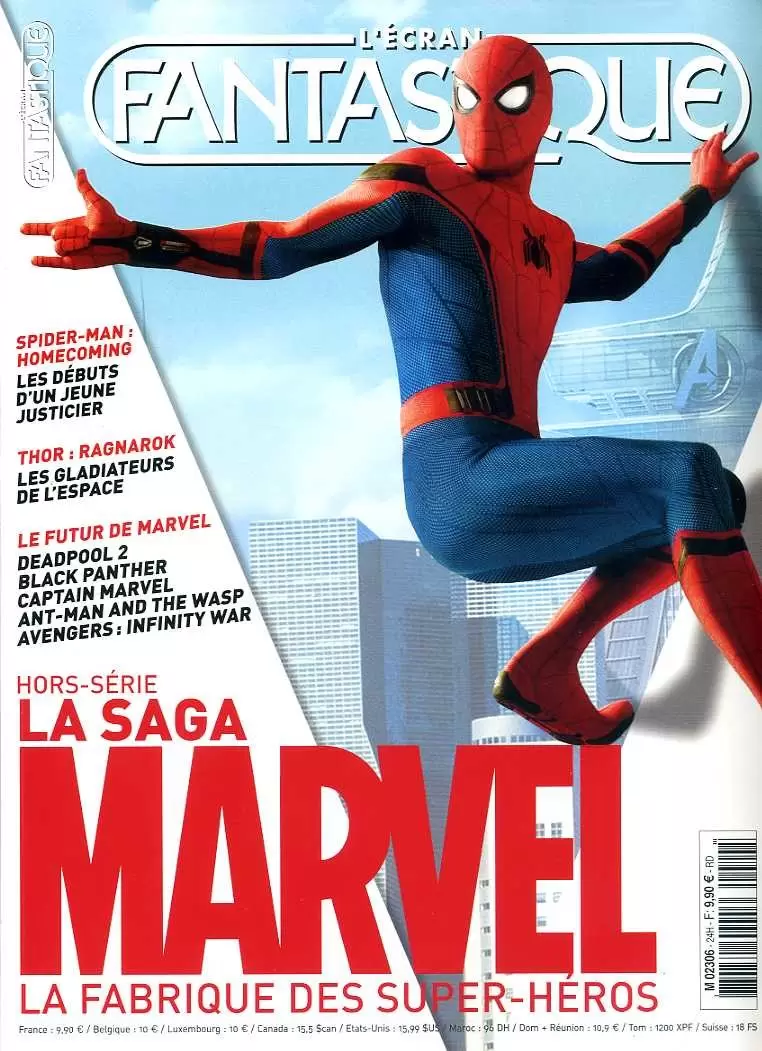 L\' Ecran Fantastique Hors-Série - La Saga Marvel : La fabrique des Super-Héros