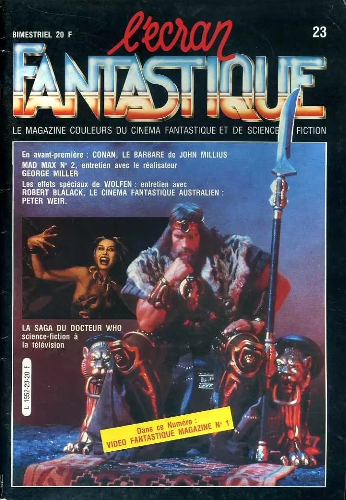 L\' Ecran Fantastique - L\' Ecran Fantastique n° 23