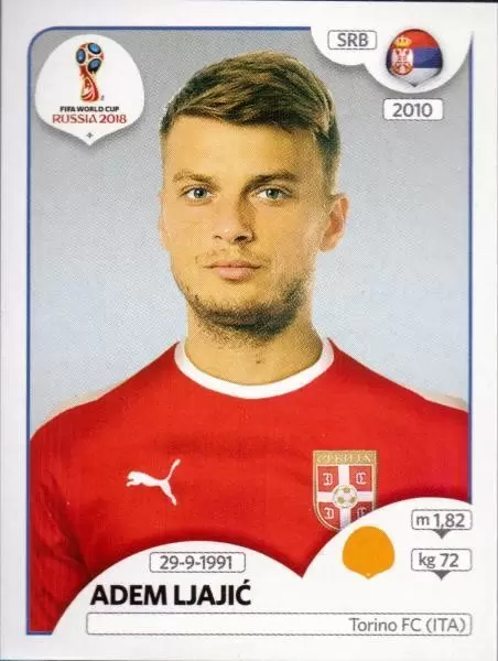 FIFA World Cup Russia 2018 - Adem Ljajić - Serbia