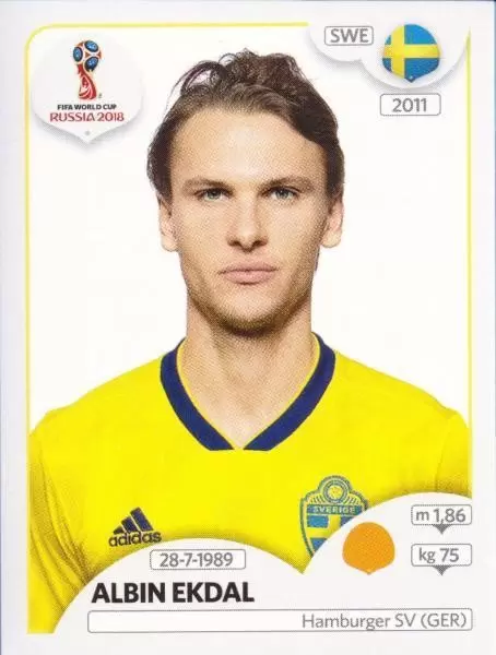 FIFA World Cup Russia 2018 - Albin Ekdal - Sweden