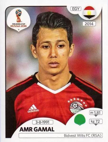 FIFA World Cup Russia 2018 - Amr Gamal - Egypt