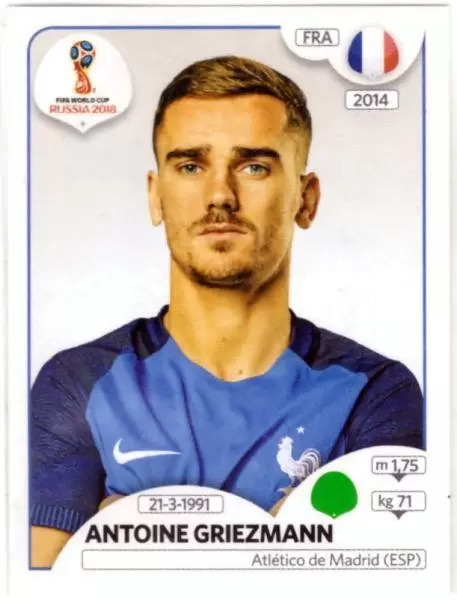 FIFA World Cup Russia 2018 - Antoine Griezmann - France