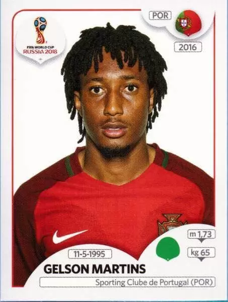 FIFA World Cup Russia 2018 - Gelson Martins - Portugal