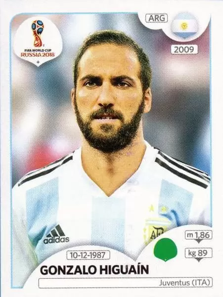 FIFA World Cup Russia 2018 - Gonzalo Higuaín - Argentina