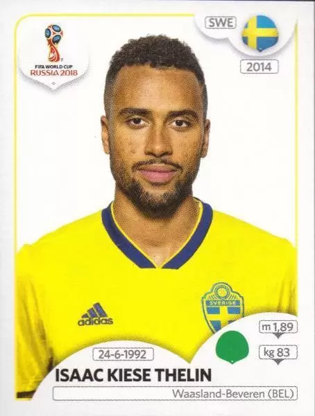 FIFA World Cup Russia 2018 - Isaac Kiese Thelin - Sweden