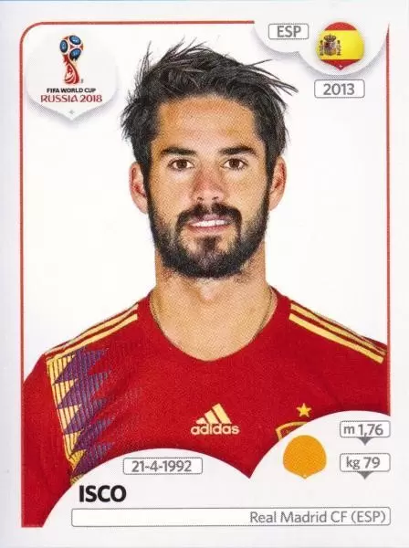FIFA World Cup Russia 2018 - Isco - Spain