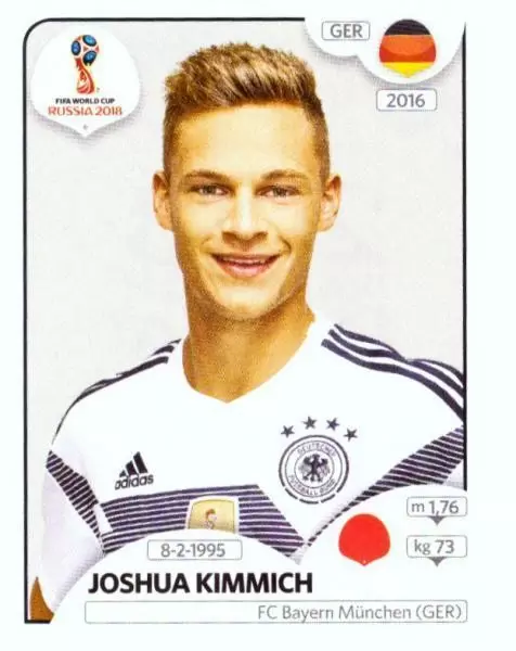FIFA World Cup Russia 2018 - Joshua Kimmich - Germany