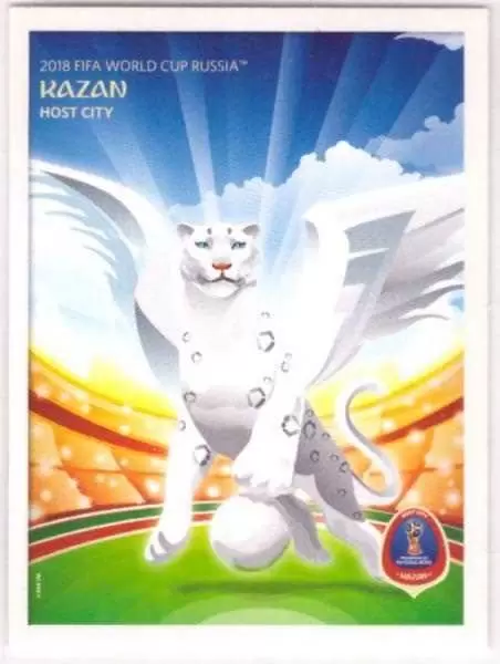 FIFA World Cup Russia 2018 - Kazan - Host cities\' posters
