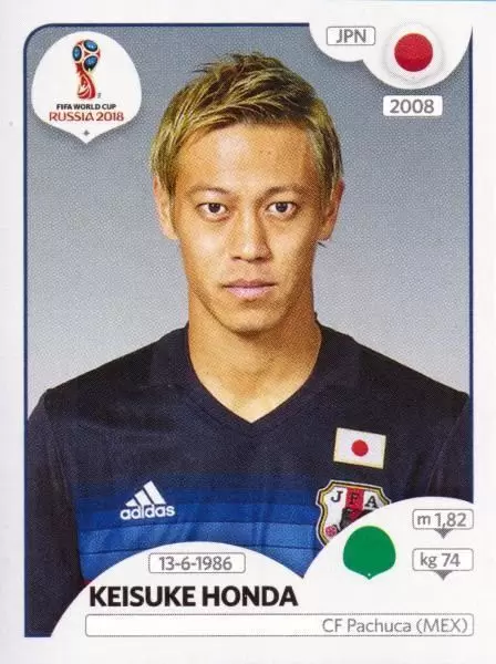 FIFA World Cup Russia 2018 - Keisuke Honda - Japan