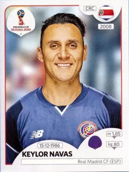 FIFA World Cup Russia 2018 - Keylor Navas - Costa Rica