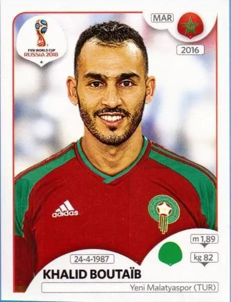 FIFA World Cup Russia 2018 - Khalid Boutaïb - Morocco
