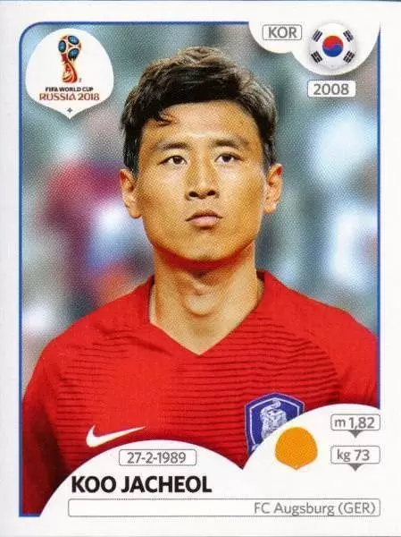 FIFA World Cup Russia 2018 - Koo Jacheol - Korea Republic