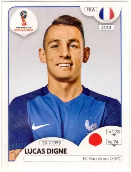 FIFA World Cup Russia 2018 - Lucas Digne - France