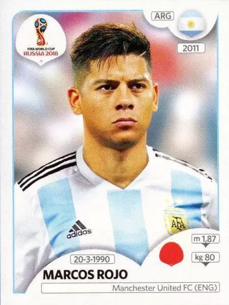 FIFA World Cup Russia 2018 - Marcos Rojo - Argentina