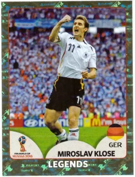 FIFA World Cup Russia 2018 - Mirolsav Klose - FIFA World Cup Legends