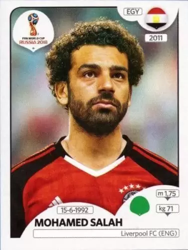 FIFA World Cup Russia 2018 - Mohamed Salah - Egypt