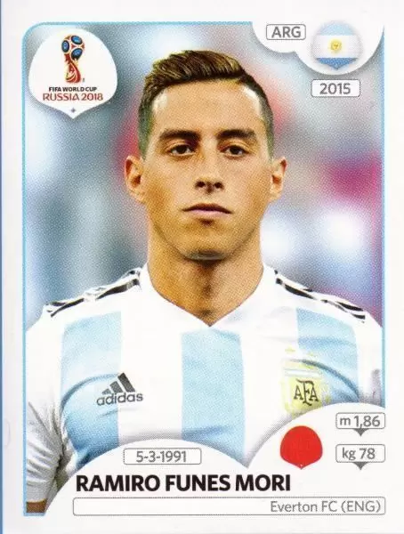FIFA World Cup Russia 2018 - Ramiro Funes Mori - Argentina