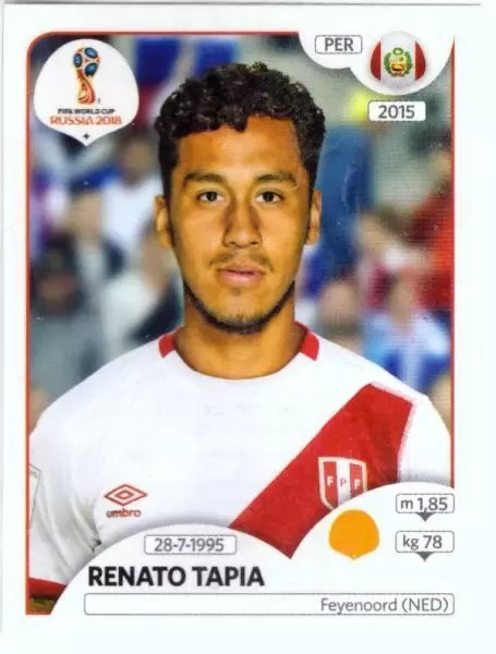 FIFA World Cup Russia 2018 - Renato Tapia - Peru