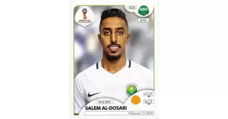Sticker 67 Saudi-Arabien Panini WM 2018 World Cup Russia Salem Al-Dosari 