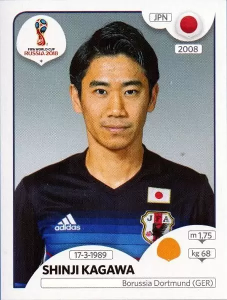 FIFA World Cup Russia 2018 - Shinji Kagawa - Japan