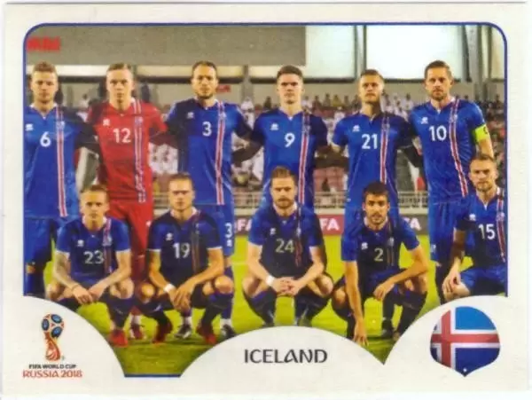 FIFA World Cup Russia 2018 - Team Photo - Iceland