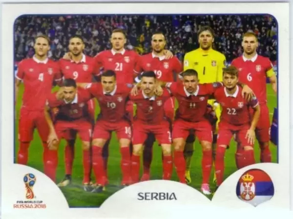 FIFA World Cup Russia 2018 - Team Photo - Serbia