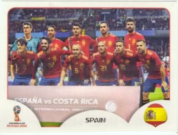 FIFA World Cup Russia 2018 - Team Photo - Spain