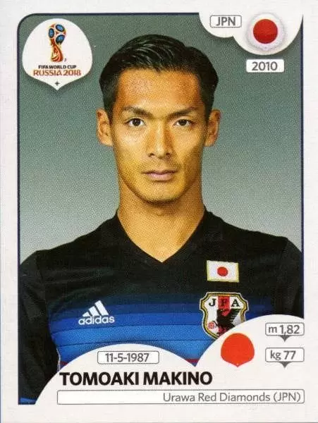 FIFA World Cup Russia 2018 - Tomoaki Makino - Japan