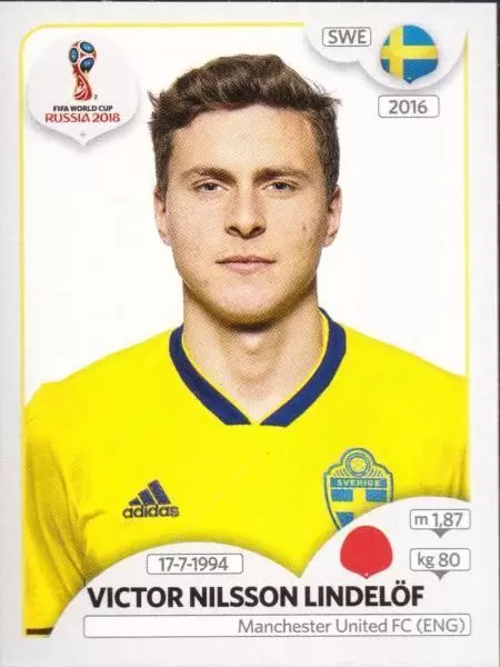 FIFA World Cup Russia 2018 - Victor Nilsson Lindelöf - Sweden