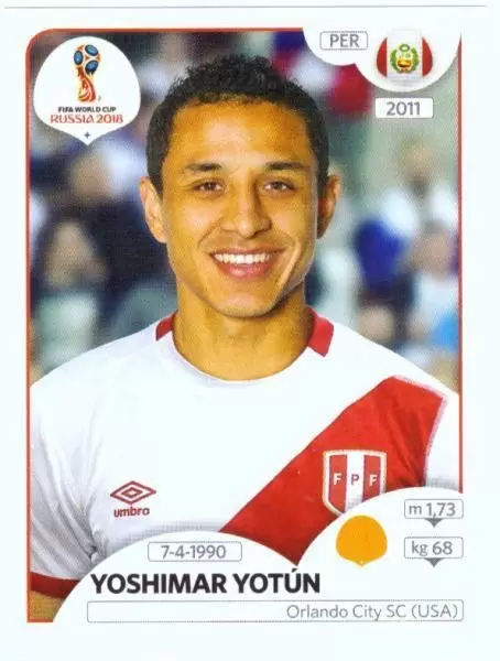 FIFA World Cup Russia 2018 - Yoshimar Yotún - Peru