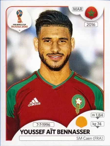FIFA World Cup Russia 2018 - Youssef Aït Bennasser - Morocco