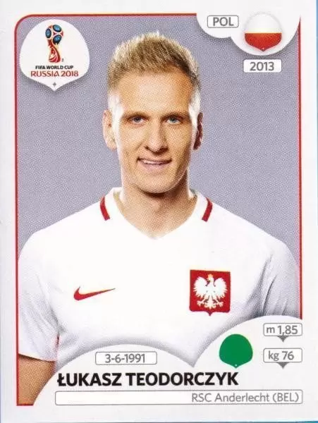 FIFA World Cup Russia 2018 - Łukasz Teodorczyk - Poland