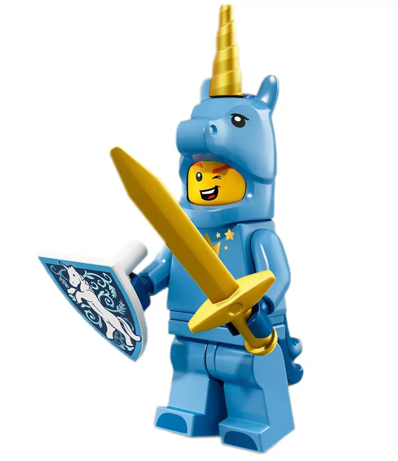LEGO Minifigures Series 18 - Blue Unicorn Knight