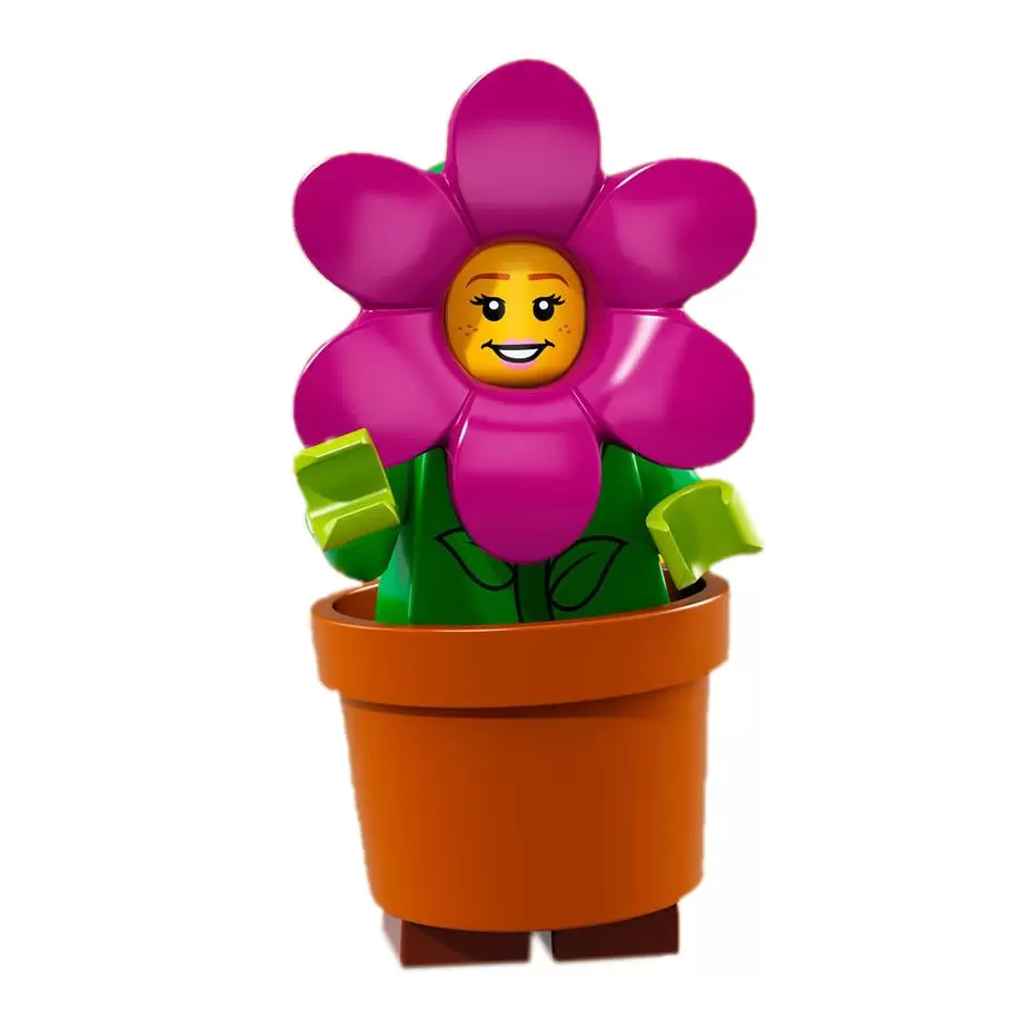 LEGO Minifigures Série 18 - Flowerpot Girl