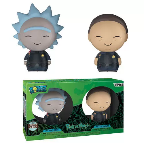 Dorbz - Rick and Morty - Police Rick and Police Morty 2 Pack