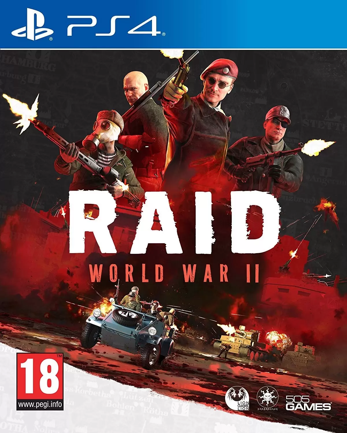 Jeux PS4 - RAID : World War II