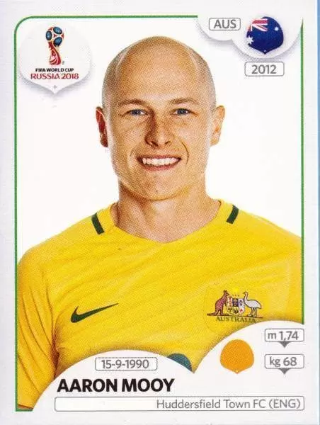 FIFA World Cup Russia 2018 - Aaron Mooy - Australia