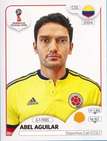 FIFA World Cup Russia 2018 - Abel Aguilar - Colombia