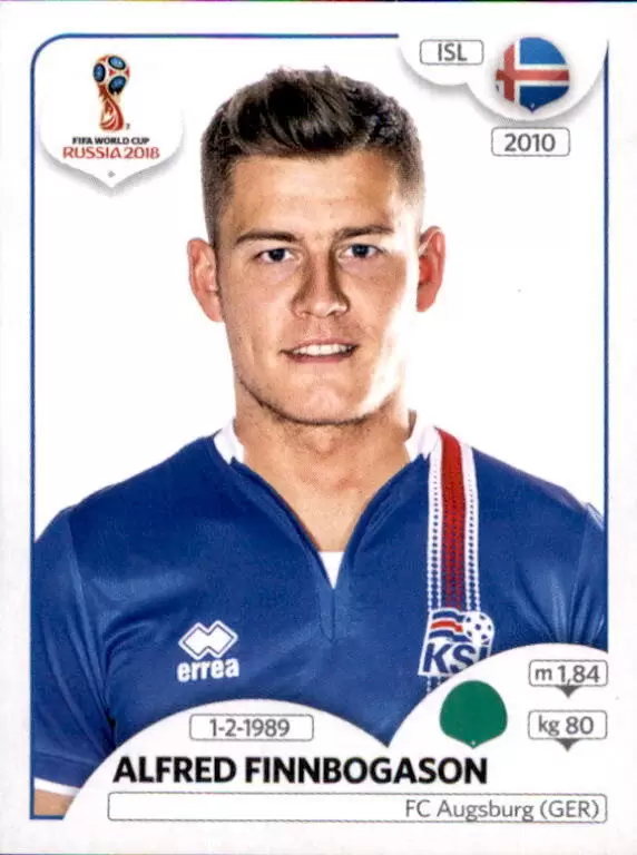 FIFA World Cup Russia 2018 - Alfred Finnbogason - Iceland
