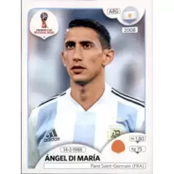 Panini 119 Angel di Maria Argentinien FIFA WM 2010 Südafrika 